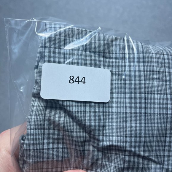 Peter Millar Shirt Mens Small Gray Summer Comfort Button Up Plaid Long Sleeve - Picture 8 of 8